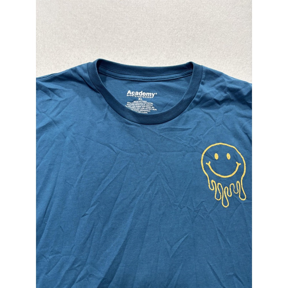 Academy Sports + Outdoors Shirt Womens XL Blue World's Most Okayest Mom Tee - Picture 2 of 11